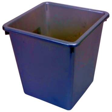 Wastepaper basket grey ll pl.square